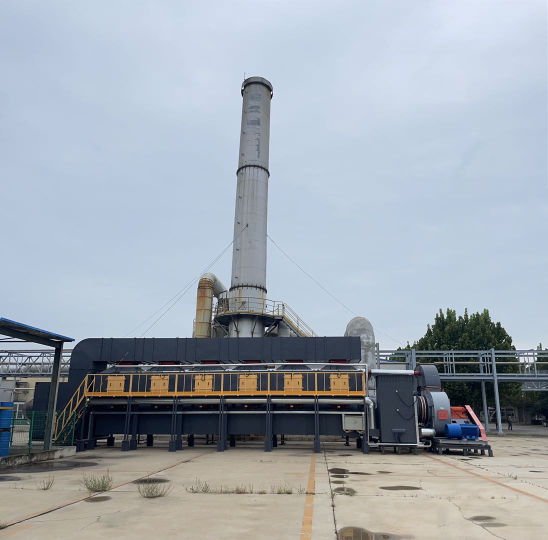 某电子公司-10000m3/h-活性炭吸附-催化燃烧